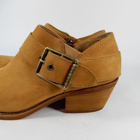 Sofft AQUA Söfft Alvie Comfort Bootie Shooties Size 9 Tan Leather NEW $149 - Picture 5 of 12